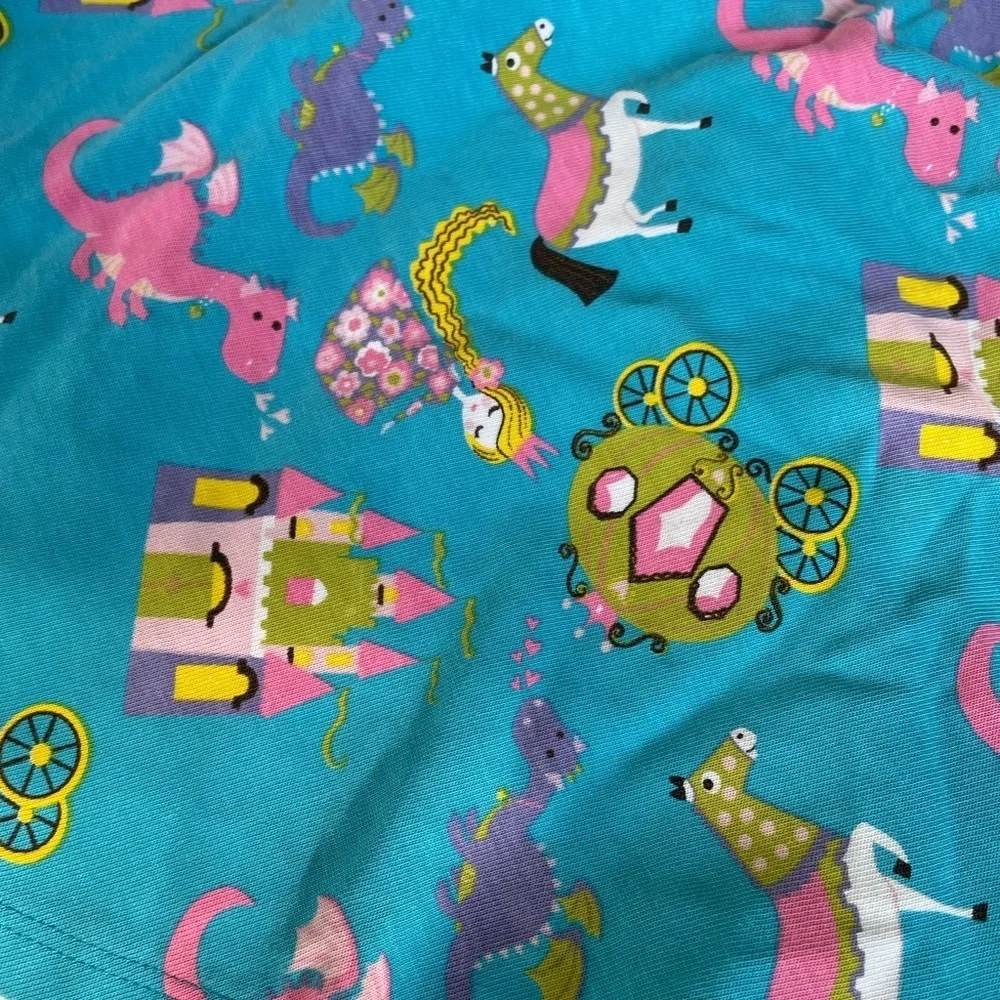 Lemon Loves Lime -Blue Green Skirt Size 5